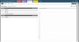 Pocket Informant Online - Day View