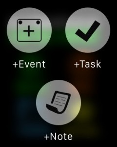Force Touch menu in main app or list