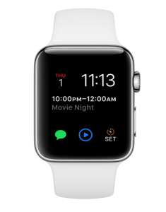 calendar app with watchOS