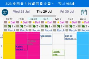 Informant for Android Interface & Day Color Updates