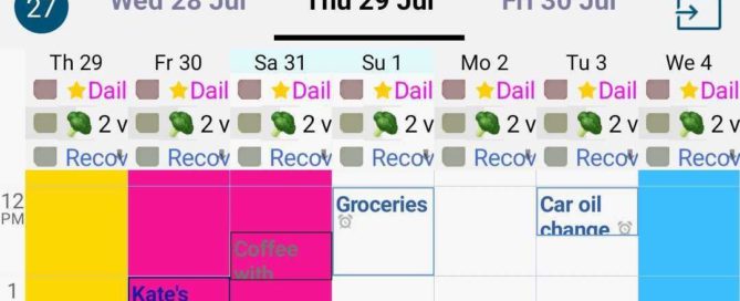 Informant for Android Interface & Day Color Updates