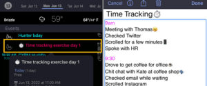 Time-tracking
