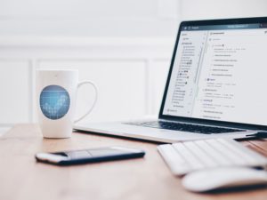 Laptop Mug Pocket Informant logo