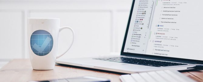 Laptop Mug Pocket Informant logo