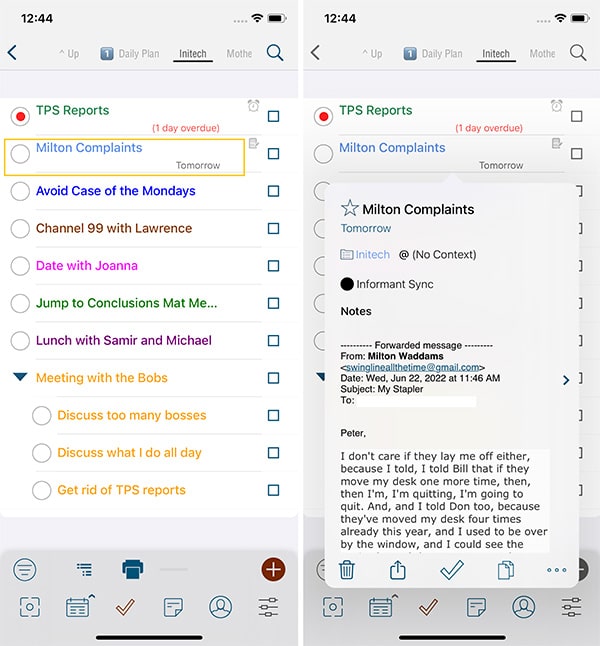 Email-to-Task