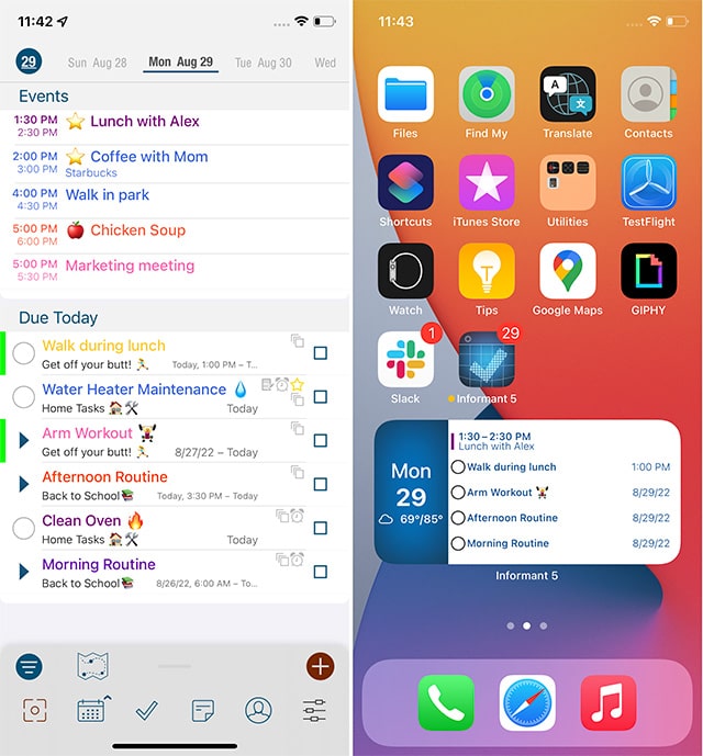 Focus View Widget