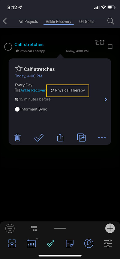 Location-based contexts