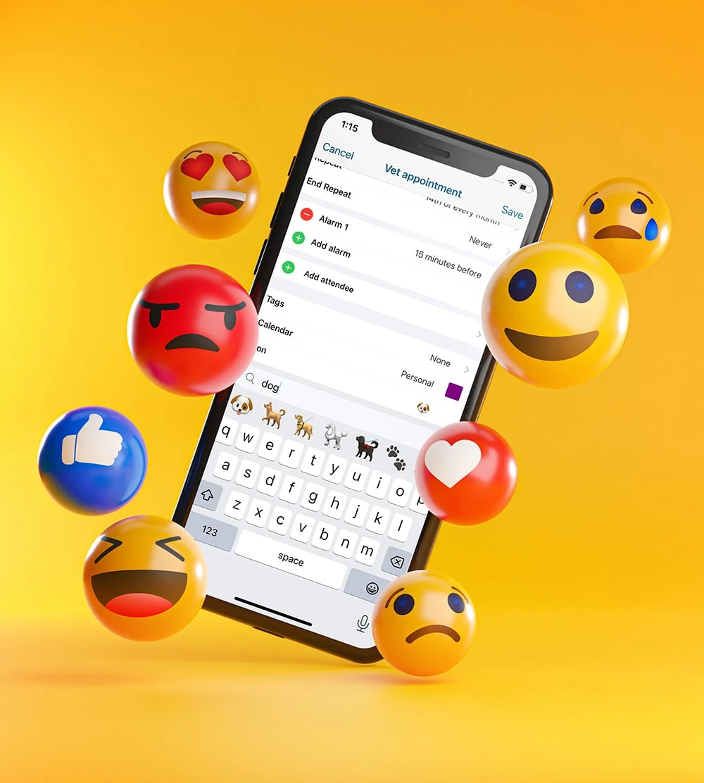 Pocket Informant Emoji Search