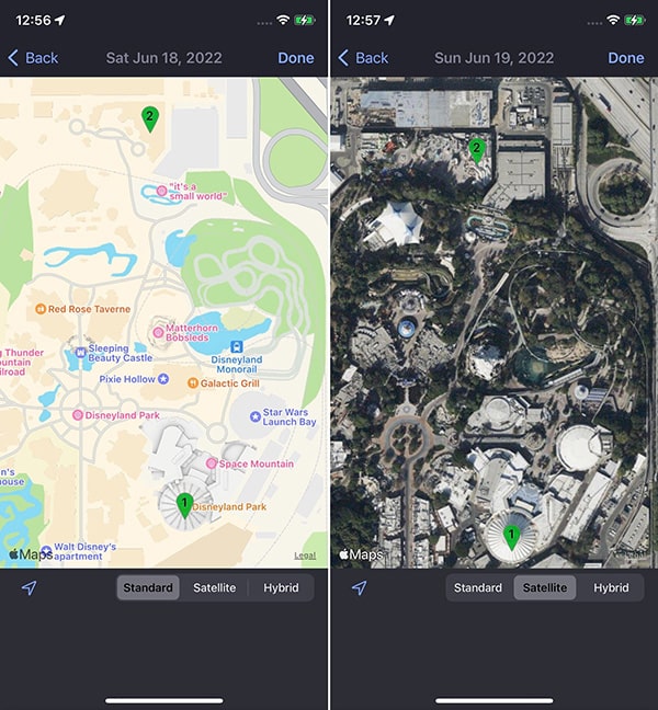 Disney-locations