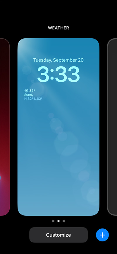 iOS-LockScreen-Widget-Examples
