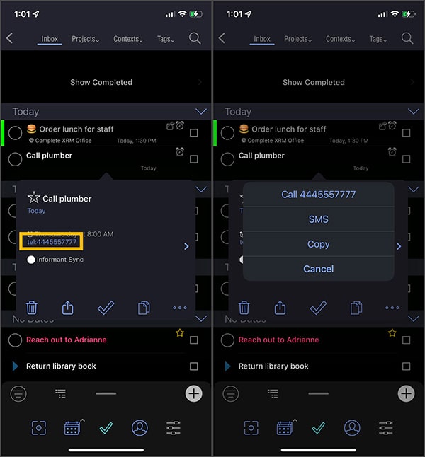iOS-url-call-dark-mode