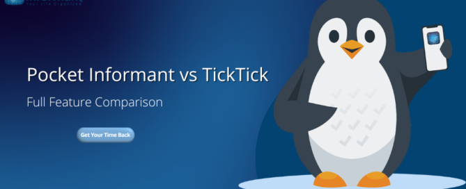 Pocket Informant vs TickTick - Full Feature Comparison