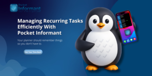Managing Recurring Tasks Efficiently with Pocket Informant