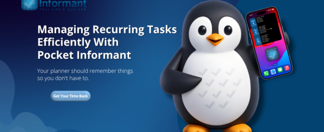 Managing Recurring Tasks Efficiently with Pocket Informant
