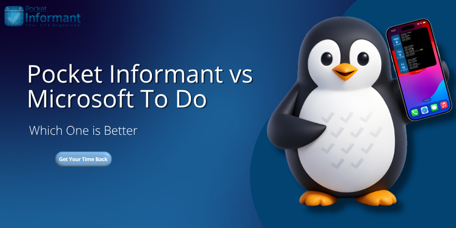 Pocket Informant vs Microsoft To Do
