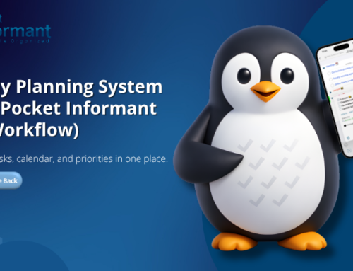 Weekly Planning System Using Pocket Informant (Pro Workflow)