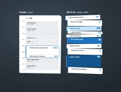 Your To-Do List Says 12 Things. Your Calendar Says You Have 2 Hours.