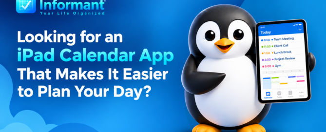 iPad calendar app